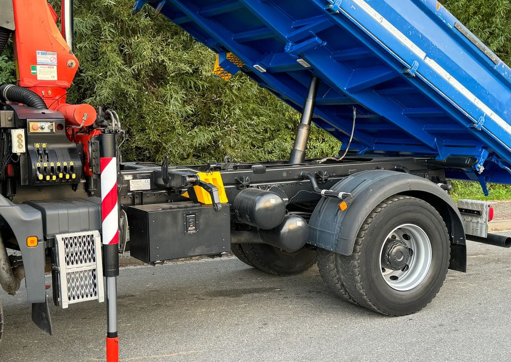 Billenőplatós teherautó MAN * MAN 18 280 * Kiper Wywrotka * 4x4 * HDS Palfinger  120 STAN BARDZO DOBRY * Sprowadzony: 18 kép.