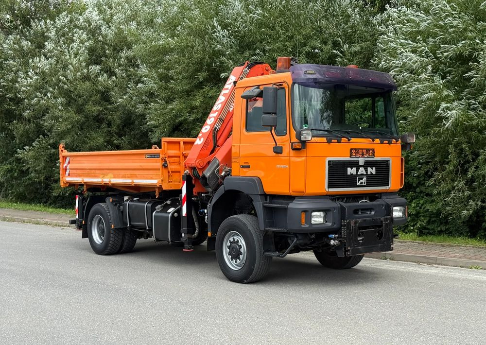 MAN * MAN FE 410 A * Kiper Wywrotka * 4x4 * HDS ATLAS 190 * Sprowadzony* Bardzo Dobry Stan * - Billenőplatós teherautó: 1 kép. MAN * MAN FE 410 A * Kiper Wywrotka * 4x4 * HDS ATLAS 190 * Sprowadzony* Bardzo Dobry Stan * - Billenőplatós teherautó: 1 kép.