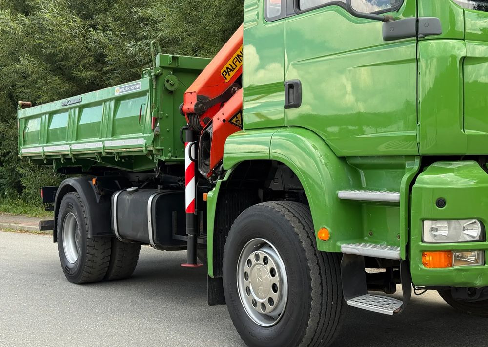 MAN * MAN TGA 18-360 * Kiper Wywrotka * 4x2 * Kran Palfinger PK 9501 Sprowadzony - Billenőplatós teherautó: 5 kép. MAN * MAN TGA 18-360 * Kiper Wywrotka * 4x2 * Kran Palfinger PK 9501 Sprowadzony - Billenőplatós teherautó: 5 kép.