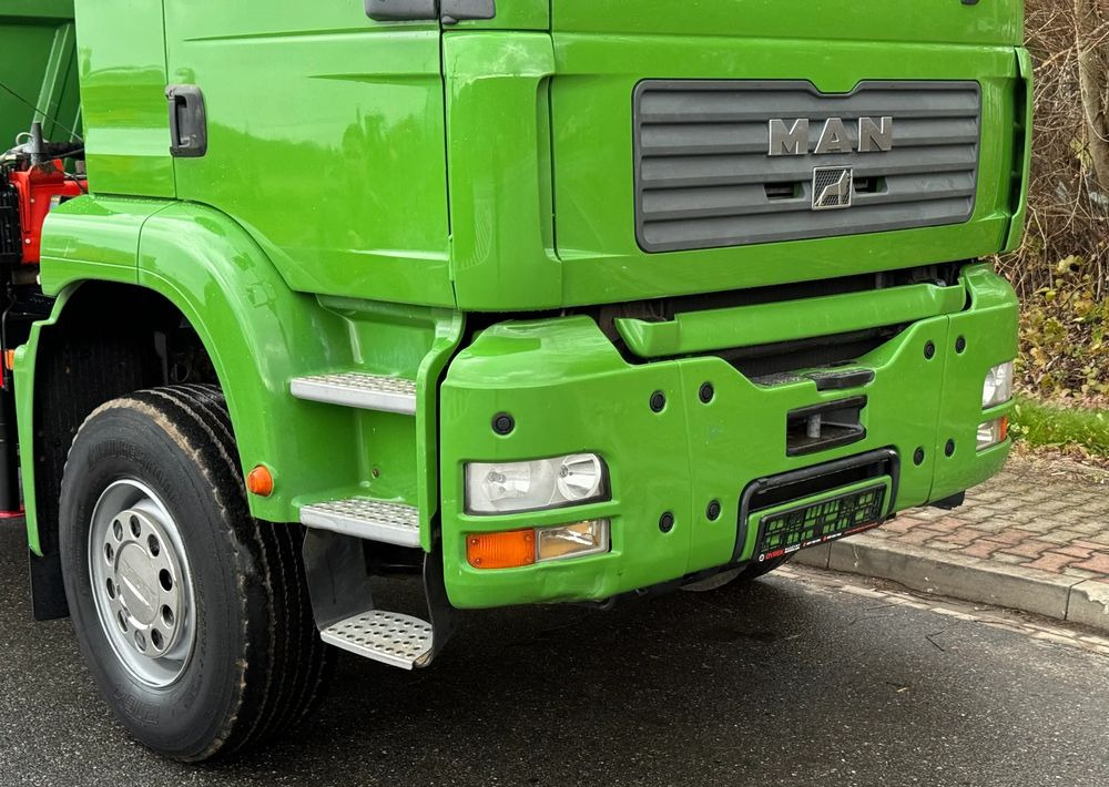 MAN * MAN TGA 18-360 * Kiper Wywrotka * 4x2 * Kran Palfinger PK 9501 Sprowadzony - Billenőplatós teherautó: 3 kép. MAN * MAN TGA 18-360 * Kiper Wywrotka * 4x2 * Kran Palfinger PK 9501 Sprowadzony - Billenőplatós teherautó: 3 kép.