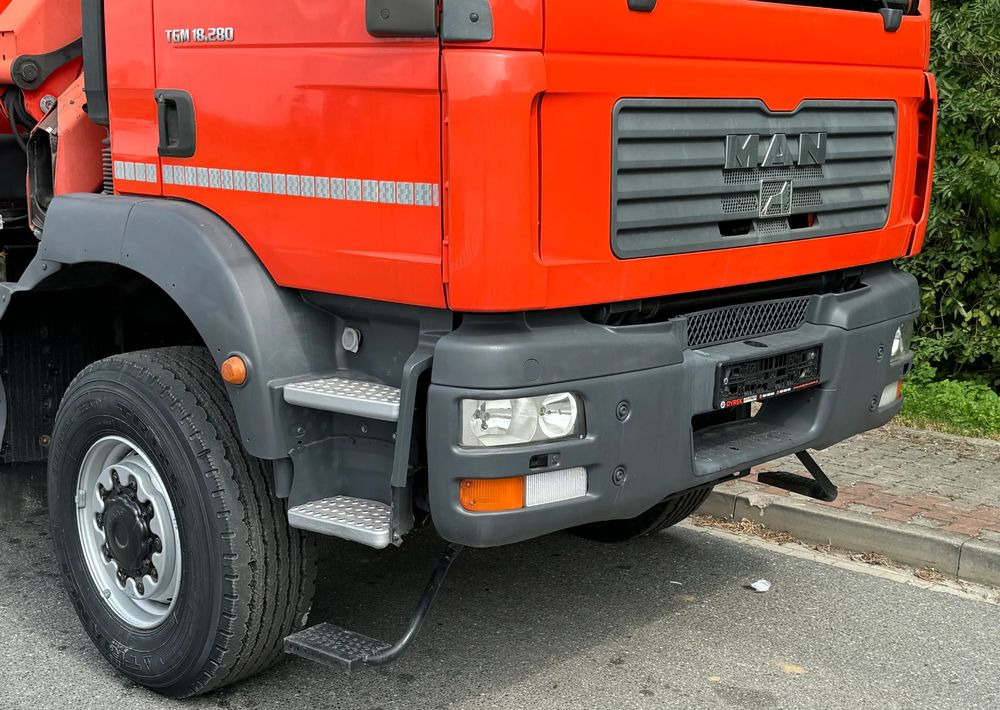 MAN * TGM 18-280 MAN 4x4 HDS Palfinger PK10500 * Kiper Wywrotka * Bardzo Dobry Stan - Billenőplatós teherautó: 3 kép. MAN * TGM 18-280 MAN 4x4 HDS Palfinger PK10500 * Kiper Wywrotka * Bardzo Dobry Stan - Billenőplatós teherautó: 3 kép.