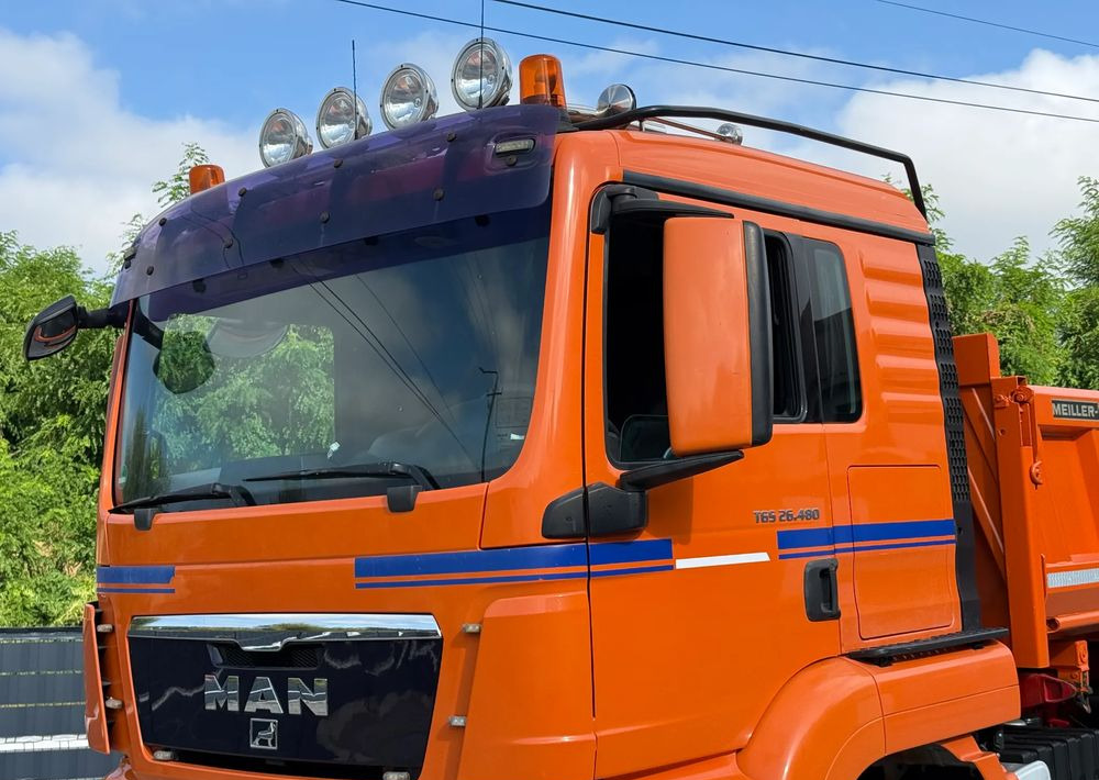 MAN * TGS 26.480 MAN * Kiper / Wywrotka * 6x4 * Sprowadzona * Bordmatik * Stan Perfekcyjny - Billenőplatós teherautó: 4 kép. MAN * TGS 26.480 MAN * Kiper / Wywrotka * 6x4 * Sprowadzona * Bordmatik * Stan Perfekcyjny - Billenőplatós teherautó: 4 kép.