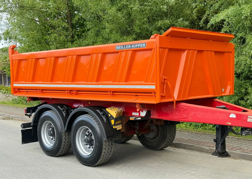 Meiller * Przyczepa Tandem * Meiller * Bordmatic Kiper Wywrotka x3 * Stan Idealny - Pótkocsi billenőplatós: 3 kép. Meiller * Przyczepa Tandem * Meiller * Bordmatic Kiper Wywrotka x3 * Stan Idealny - Pótkocsi billenőplatós: 3 kép.