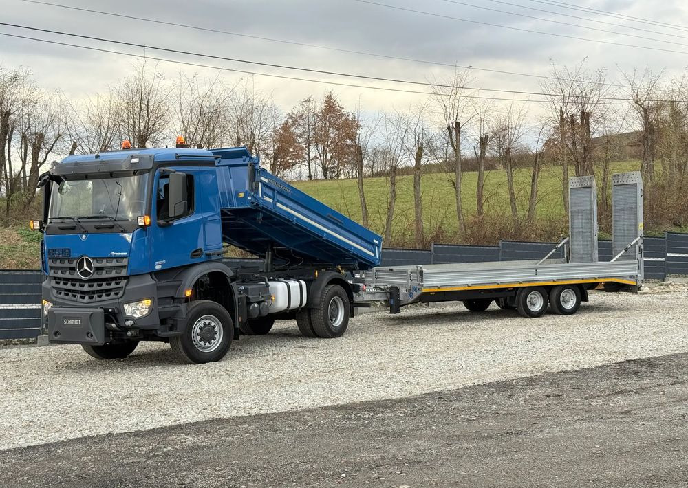 Mercedes-Benz * Arocs * 4X4 * JAK NOWY * Wywrotka Kiper Meiller+ Przyczepa * Zestaw Sprowadzony * 80.700 km Oryginalnie * Mercedes - Billenőplatós teherautó: 1 kép. Mercedes-Benz * Arocs * 4X4 * JAK NOWY * Wywrotka Kiper Meiller+ Przyczepa * Zestaw Sprowadzony * 80.700 km Oryginalnie * Mercedes - Billenőplatós teherautó: 1 kép.