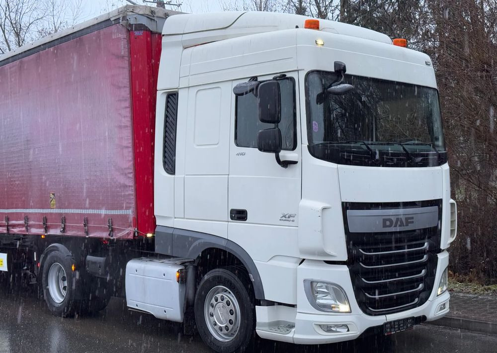 DAF * Zestaw * DAF 106 Euro 6 + Naczepa Krone * Bardzo Dobry Stan - Nyergesvontató, Ponyvás félpótkocsi: 3 kép. DAF * Zestaw * DAF 106 Euro 6 + Naczepa Krone * Bardzo Dobry Stan - Nyergesvontató, Ponyvás félpótkocsi: 3 kép.
