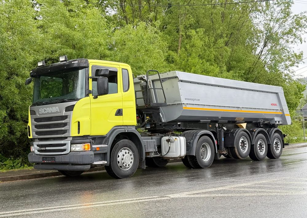 Nyergesvontató Scania * Ciągnik Siodłowy * Scania G400 * Sprowadzona * Bardzo Dobry Stan *: 13 kép.