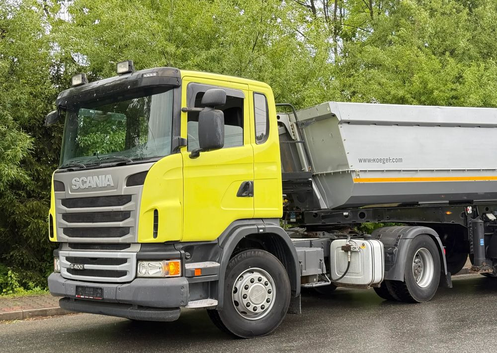 Scania * Ciągnik Siodłowy * Scania G400 * Sprowadzona * Bardzo Dobry Stan * - Nyergesvontató: 1 kép. Scania * Ciągnik Siodłowy * Scania G400 * Sprowadzona * Bardzo Dobry Stan * - Nyergesvontató: 1 kép.