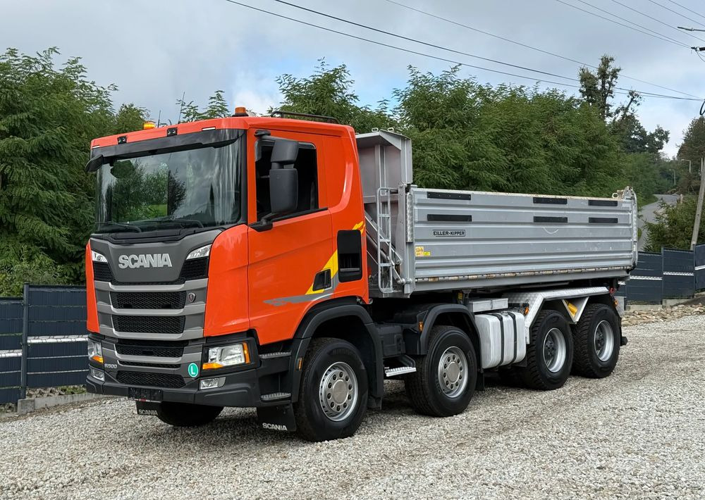 Scania * Kiper * Wywrotka * Scania R500 * 8X4 * Bordmatic * Jak Nowy * Stan Perfekcyjny * Sprowadzony - Billenőplatós teherautó: 2 kép. Scania * Kiper * Wywrotka * Scania R500 * 8X4 * Bordmatic * Jak Nowy * Stan Perfekcyjny * Sprowadzony - Billenőplatós teherautó: 2 kép.