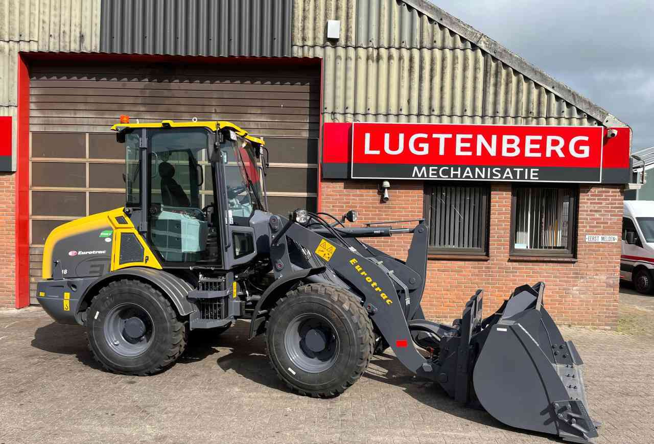 Eurotrac WL18 Shovel, wiellader, loader, diversen - Gumikerekes homlokrakodó: 1 kép. Eurotrac WL18 Shovel, wiellader, loader, diversen - Gumikerekes homlokrakodó: 1 kép.