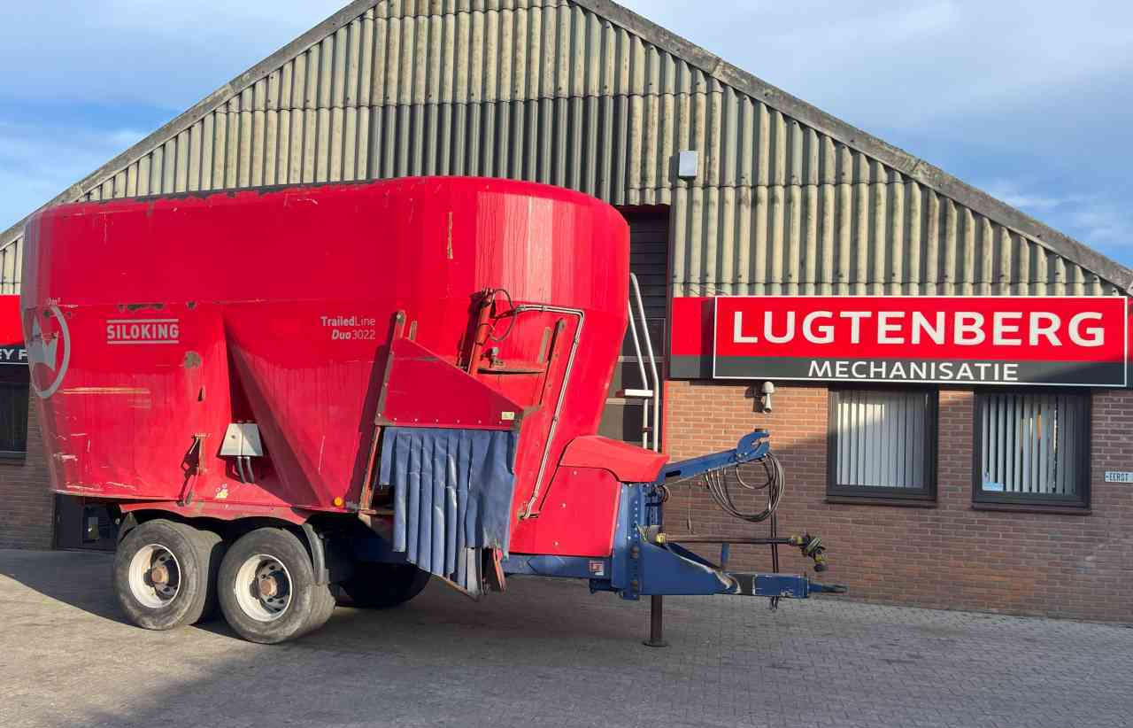 Siloking TrailedLine Duo 3022-30 Voermengwagen voermachines - Etetőkocsi: 1 kép. Siloking TrailedLine Duo 3022-30 Voermengwagen voermachines - Etetőkocsi: 1 kép.