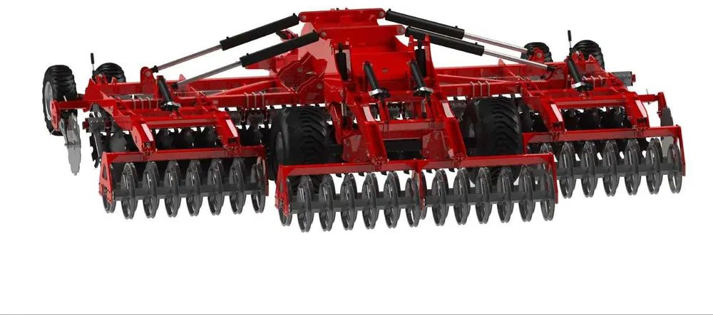 Brona talerzowa ciężka TYTAN AMJ Agro 4.0 5.0 6.0M - Tárcsás borona: 2 kép. Brona talerzowa ciężka TYTAN AMJ Agro 4.0 5.0 6.0M - Tárcsás borona: 2 kép.