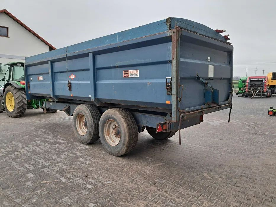 Przyczepa skorupowa Marston 14 ton - Mezőgazdasági pótkocsi: 5 kép. Przyczepa skorupowa Marston 14 ton - Mezőgazdasági pótkocsi: 5 kép.