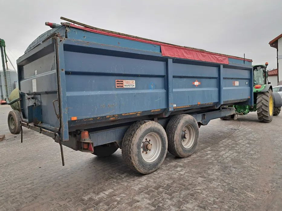 Przyczepa skorupowa Marston 14 ton - Mezőgazdasági pótkocsi: 4 kép. Przyczepa skorupowa Marston 14 ton - Mezőgazdasági pótkocsi: 4 kép.