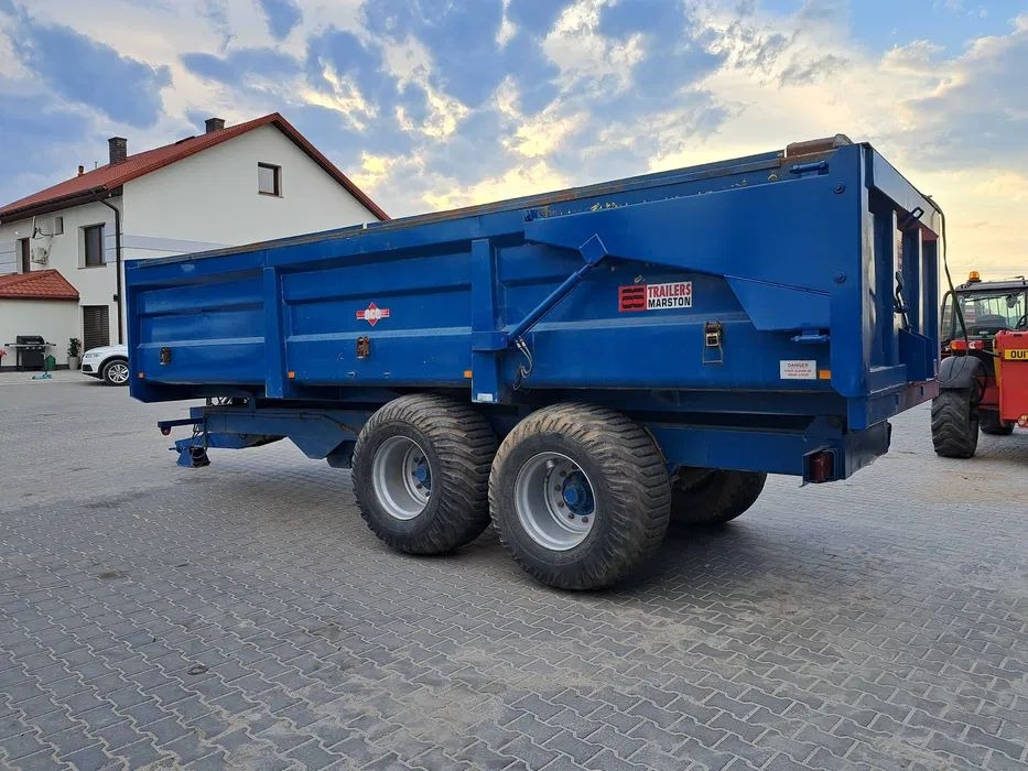 Przyczepa skorupowa Marston 14 ton - Mezőgazdasági pótkocsi: 4 kép. Przyczepa skorupowa Marston 14 ton - Mezőgazdasági pótkocsi: 4 kép.