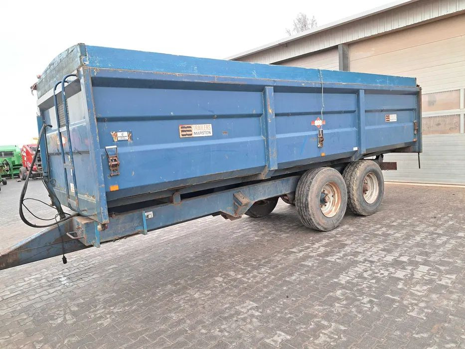 Przyczepa skorupowa Marston 14 ton - Mezőgazdasági pótkocsi: 1 kép. Przyczepa skorupowa Marston 14 ton - Mezőgazdasági pótkocsi: 1 kép.