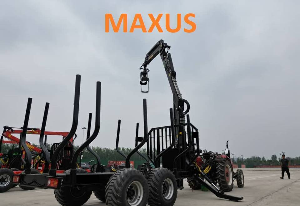 NEW MAXUS 14 TON Trailer 7.8m Crane Warranty up to 10 YEARS | НОВА Прицепа 14 ТОН Кран 7,8 м MAXUS Гарантія до 10 РОКІВ - Erdészeti pótkocsi: 1 kép. NEW MAXUS 14 TON Trailer 7.8m Crane Warranty up to 10 YEARS | НОВА Прицепа 14 ТОН Кран 7,8 м MAXUS Гарантія до 10 РОКІВ - Erdészeti pótkocsi: 1 kép.