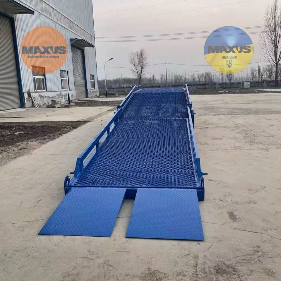 Maxus NEW mobile loading ramp with a capacity of 10 tons - Rakodó rámpa: 5 kép. Maxus NEW mobile loading ramp with a capacity of 10 tons - Rakodó rámpa: 5 kép.