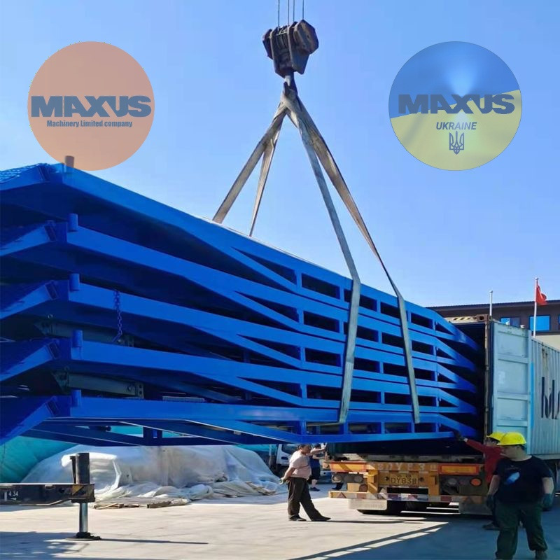 Maxus NEW mobile loading ramp with a capacity of 10 tons - Rakodó rámpa: 1 kép. Maxus NEW mobile loading ramp with a capacity of 10 tons - Rakodó rámpa: 1 kép.