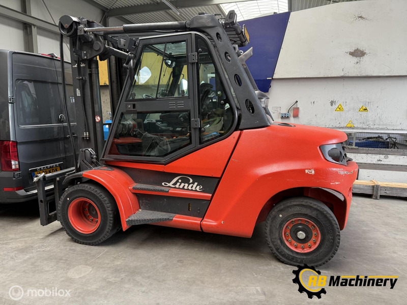 Linde H80-02/900 - Villás targonca: 2 kép. Linde H80-02/900 - Villás targonca: 2 kép.
