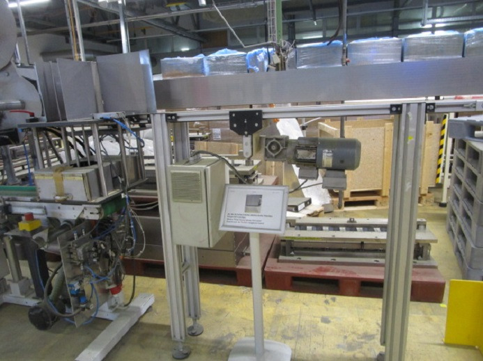 DECKEL ETIKETTIER ANLAGE (Zweckform mit Schleuter Etiketenspender) - Csomagológép: 5 kép. DECKEL ETIKETTIER ANLAGE (Zweckform mit Schleuter Etiketenspender) - Csomagológép: 5 kép.