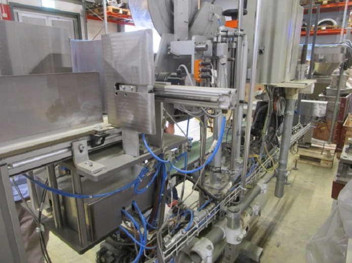 DECKEL ETIKETTIER ANLAGE (Zweckform mit Schleuter Etiketenspender) - Csomagológép: 3 kép. DECKEL ETIKETTIER ANLAGE (Zweckform mit Schleuter Etiketenspender) - Csomagológép: 3 kép.