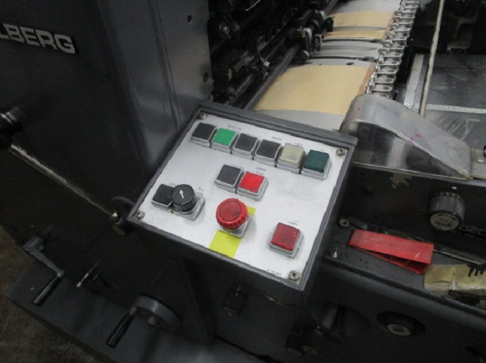 Ofszet nyomdagép HB GTO 52: 6 kép. Ofszet nyomdagép HB GTO 52: 6 kép.