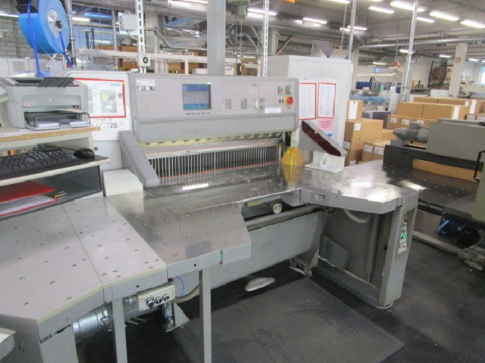 POLAR 137 ED-AT - Papírvágó gép: 5 kép. POLAR 137 ED-AT - Papírvágó gép: 5 kép.