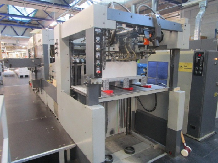 STANZMASCHINE BOBST AUTOPLATINE SP 102-CE - Nyomdagép: 4 kép. STANZMASCHINE BOBST AUTOPLATINE SP 102-CE - Nyomdagép: 4 kép.