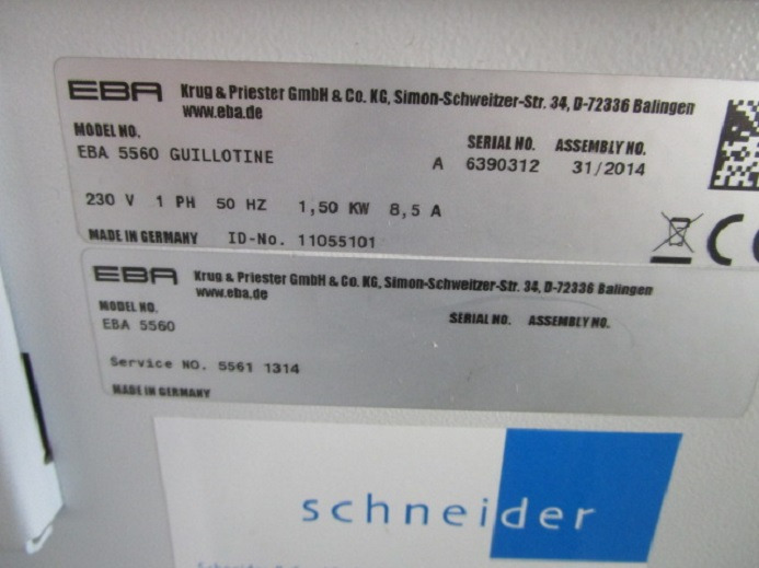 STAPELSCHNEIDER EBA 5560 lízing STAPELSCHNEIDER EBA 5560: 10 kép. STAPELSCHNEIDER EBA 5560 lízing STAPELSCHNEIDER EBA 5560: 10 kép.