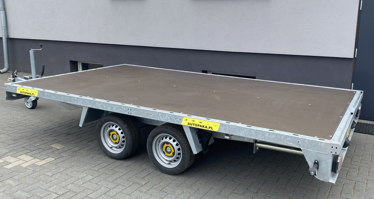 PLATFORMY PRZYCZEPA 4x2 WARK DMC 2700 / WARK 4x2 Platform Trailer DMC 2700 - Platós pótkocsi: 4 kép. PLATFORMY PRZYCZEPA 4x2 WARK DMC 2700 / WARK 4x2 Platform Trailer DMC 2700 - Platós pótkocsi: 4 kép.