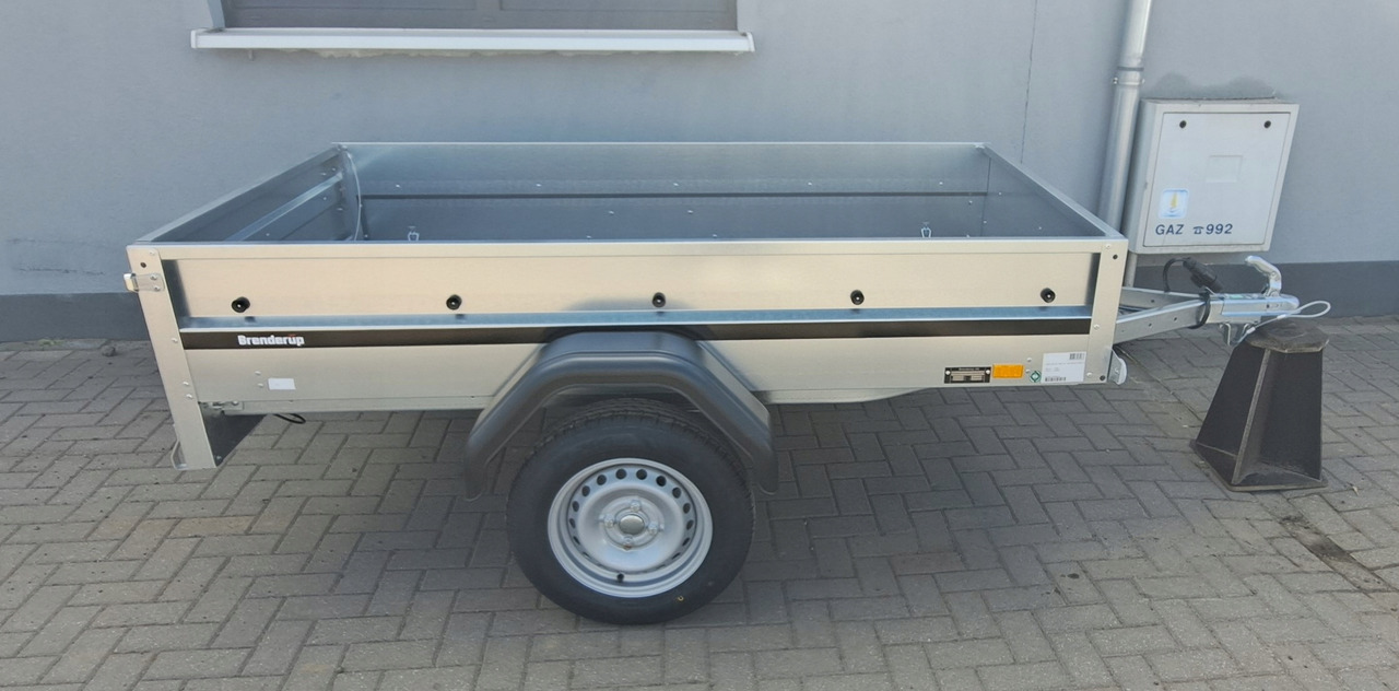Új Autó utánfutó PRZYCZEPA BRENDERUP 1203 SKRZYNIOWA LEKKA TOWAROWA 1 OS DMC 750 KG NOWA / BRENDERUP 1203 LIGHT CARGO BOX TRAILER 1 AXLE DMC 750 KG NEW: 6 kép.