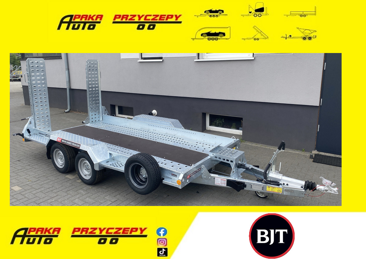 PRZYCZEPA BRIAN JAMES TRAILERS LAWETA KOPARKI MINIKOPARKI 3500KG 320x170 / BRIAN JAMES TRAILERS Excavator/Miniexcavator Flatbed Trailer 3500KG 320x170 - Gépszállító utánfutó: 1 kép. PRZYCZEPA BRIAN JAMES TRAILERS LAWETA KOPARKI MINIKOPARKI 3500KG 320x170 / BRIAN JAMES TRAILERS Excavator/Miniexcavator Flatbed Trailer 3500KG 320x170 - Gépszállító utánfutó: 1 kép.