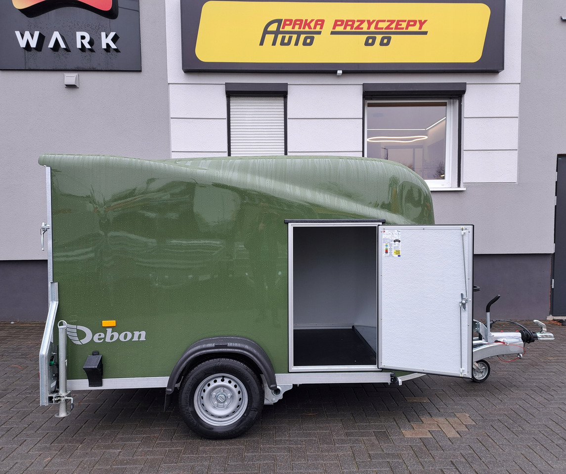 PRZYCZEPA CARGO FURGON DMC 1300 KG, dł. 300 cm x szer. 150 cm x wys. 170 cm / CARGO Van Trailer DMC 1300 KG, length 300 cm x width 150 cm x height 170 cm - Pótkocsi dobozos: 4 kép. PRZYCZEPA CARGO FURGON DMC 1300 KG, dł. 300 cm x szer. 150 cm x wys. 170 cm / CARGO Van Trailer DMC 1300 KG, length 300 cm x width 150 cm x height 170 cm - Pótkocsi dobozos: 4 kép.