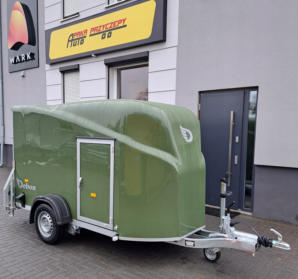 PRZYCZEPA CARGO FURGON DMC 1300 KG, dł. 300 cm x szer. 150 cm x wys. 170 cm / CARGO Van Trailer DMC 1300 KG, length 300 cm x width 150 cm x height 170 cm - Pótkocsi dobozos: 2 kép. PRZYCZEPA CARGO FURGON DMC 1300 KG, dł. 300 cm x szer. 150 cm x wys. 170 cm / CARGO Van Trailer DMC 1300 KG, length 300 cm x width 150 cm x height 170 cm - Pótkocsi dobozos: 2 kép.