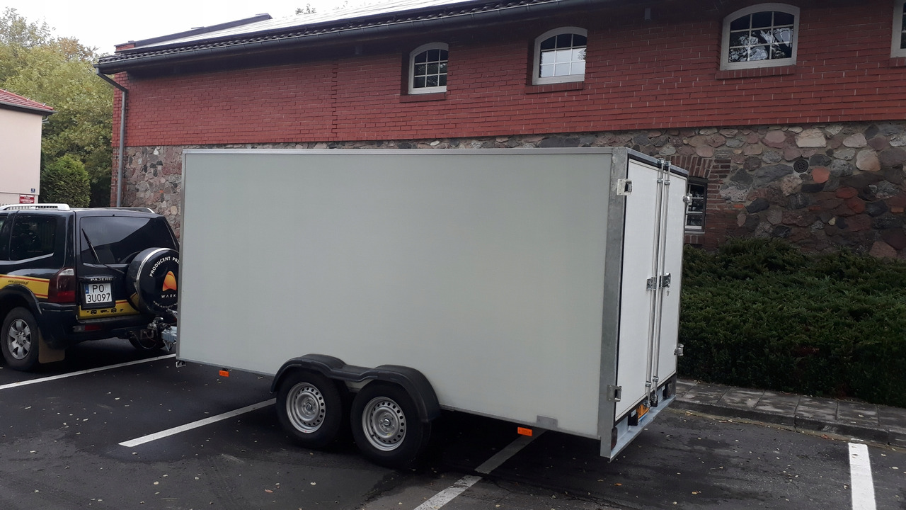PRZYCZEPA KONTENER CARGO PAKA FURGON BOX 400 x 200 / CARGO CONTAINER TRAILER VAN BOX 400 x 200 - Pótkocsi dobozos: 2 kép. PRZYCZEPA KONTENER CARGO PAKA FURGON BOX 400 x 200 / CARGO CONTAINER TRAILER VAN BOX 400 x 200 - Pótkocsi dobozos: 2 kép.