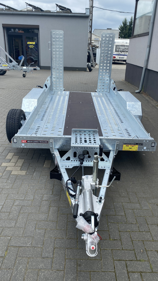 PRZYCZEPA LAWETA DO MINIKOPARKI BUDOWLANA 280x130 CM, DMC 2700 / CONSTRUCTION MINI EXCAVATOR TRANSPORTER TRAILER 280x130 CM, DMC 2700 KG - Gépszállító utánfutó: 4 kép. PRZYCZEPA LAWETA DO MINIKOPARKI BUDOWLANA 280x130 CM, DMC 2700 / CONSTRUCTION MINI EXCAVATOR TRANSPORTER TRAILER 280x130 CM, DMC 2700 KG - Gépszállító utánfutó: 4 kép.