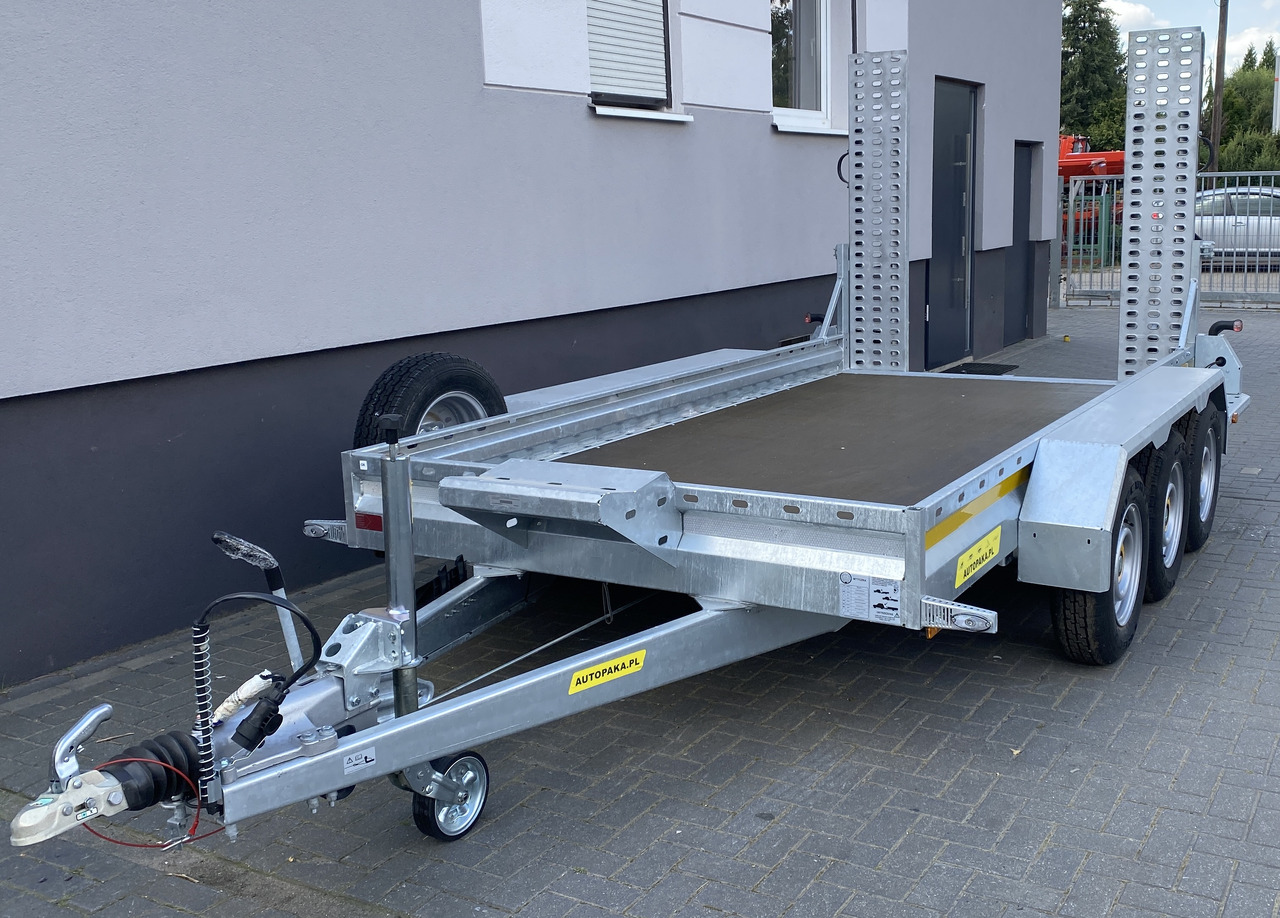 PRZYCZEPA LAWETA DO MINIKOPARKI KOPARKI 3 OSIE / MINI EXCAVATOR TRANSPORTER TRAILER 3 AXLES - Gépszállító utánfutó: 5 kép. PRZYCZEPA LAWETA DO MINIKOPARKI KOPARKI 3 OSIE / MINI EXCAVATOR TRANSPORTER TRAILER 3 AXLES - Gépszállító utánfutó: 5 kép.
