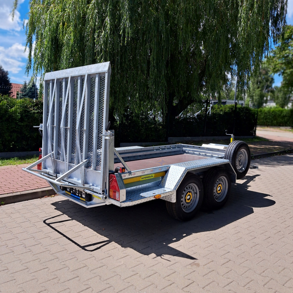 PRZYCZEPA LAWETA DO MINIKOPARKI POD KOPARKĘ Z RAMPĄ 2700KG / MINI EXCAVATOR TRANSPORTER TRAILER WITH RAMPS 2700KG - Gépszállító utánfutó: 5 kép. PRZYCZEPA LAWETA DO MINIKOPARKI POD KOPARKĘ Z RAMPĄ 2700KG / MINI EXCAVATOR TRANSPORTER TRAILER WITH RAMPS 2700KG - Gépszállító utánfutó: 5 kép.