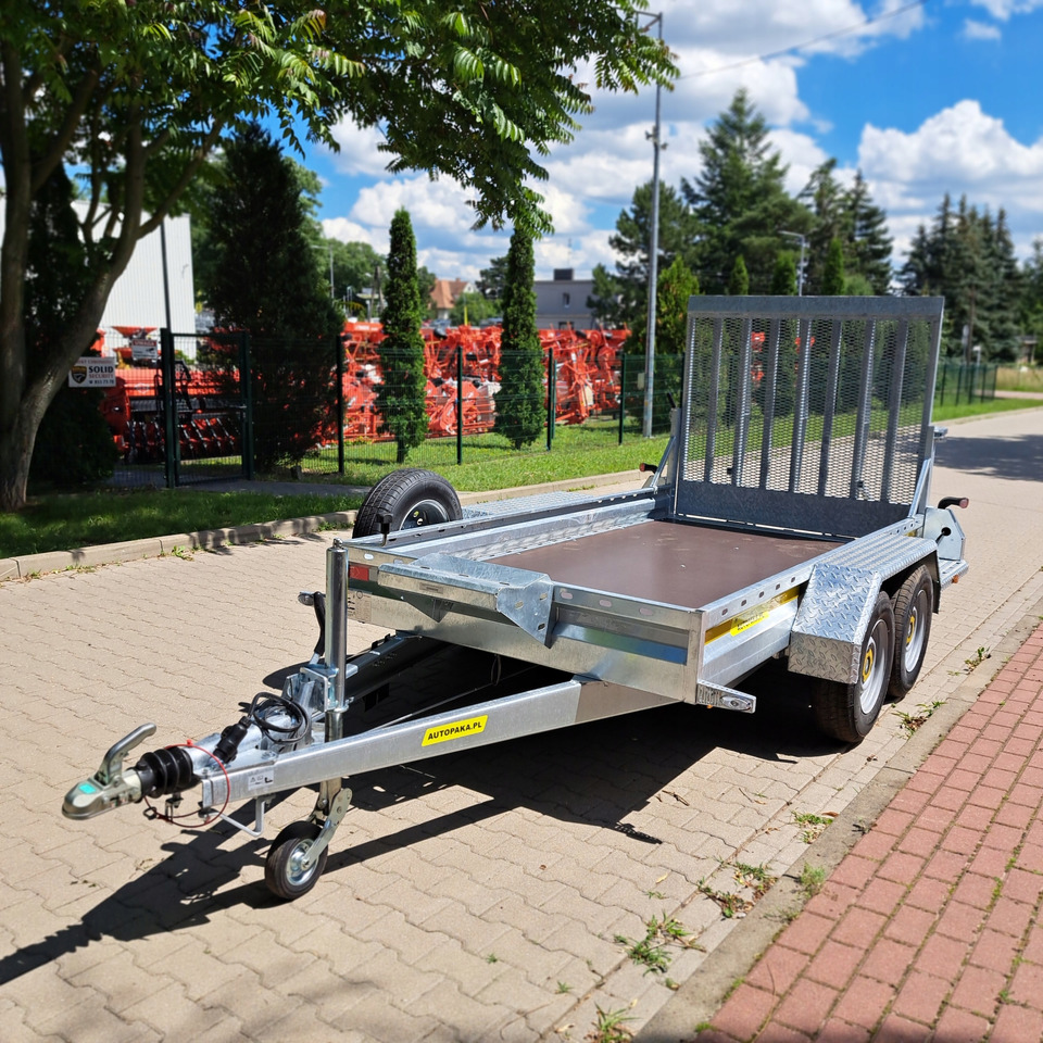 Új Gépszállító utánfutó PRZYCZEPA LAWETA DO MINIKOPARKI POD KOPARKĘ Z RAMPEM 2700KG / EXCAVATOR MINI EXCAVATOR TRANSPORTER TRAILER WITH RAMPS 2700KG: 8 kép.