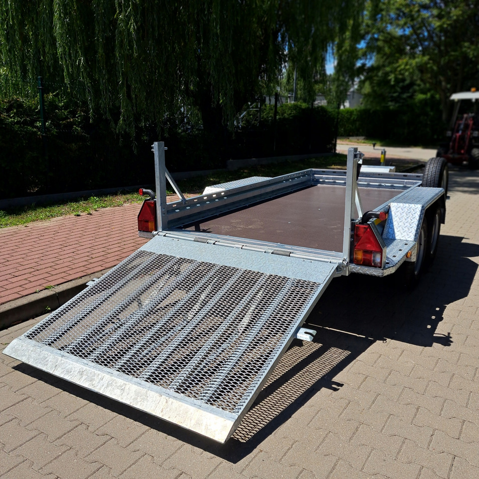 Új Gépszállító utánfutó PRZYCZEPA LAWETA DO MINIKOPARKI POD KOPARKĘ Z RAMPEM 2700KG / EXCAVATOR MINI EXCAVATOR TRANSPORTER TRAILER WITH RAMPS 2700KG: 7 kép.