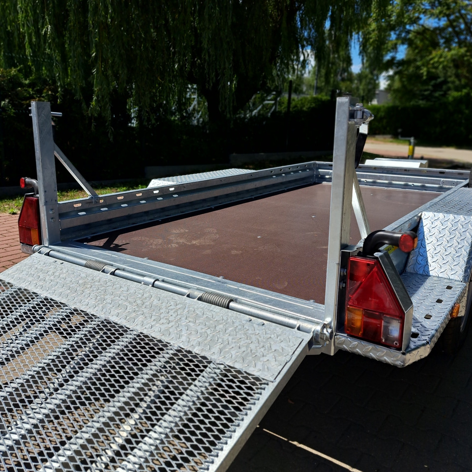 Új Gépszállító utánfutó PRZYCZEPA LAWETA DO MINIKOPARKI POD KOPARKĘ Z RAMPEM 2700KG / EXCAVATOR MINI EXCAVATOR TRANSPORTER TRAILER WITH RAMPS 2700KG: 6 kép.