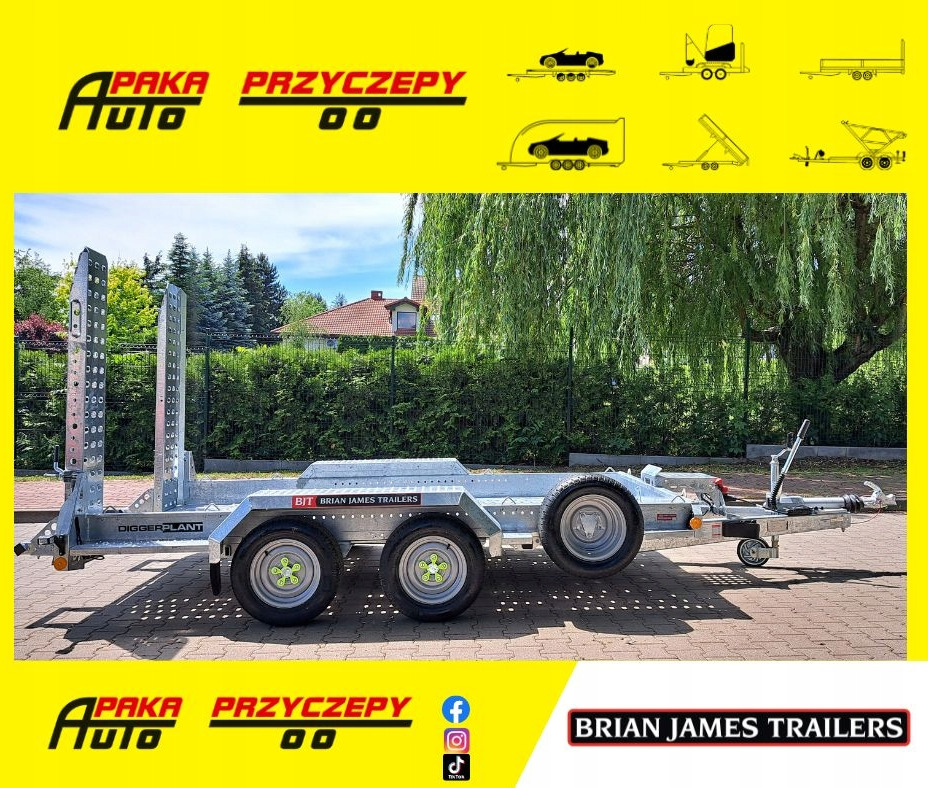 PRZYCZEPA LAWETA DO MINIKOPARKI PODNOŚNIKA 3500KG 3,20X1,70 / MINI EXCAVATOR LIFTING TRAILER 3500KG 3.20X1.70 - Gépszállító utánfutó: 1 kép. PRZYCZEPA LAWETA DO MINIKOPARKI PODNOŚNIKA 3500KG 3,20X1,70 / MINI EXCAVATOR LIFTING TRAILER 3500KG 3.20X1.70 - Gépszállító utánfutó: 1 kép.