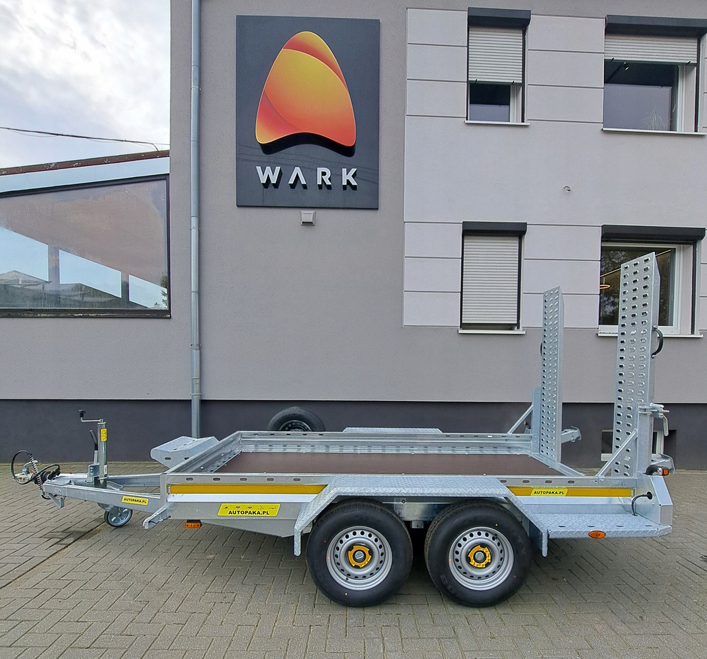 PRZYCZEPA LAWETA DO MINIKOPARKI Z NAJAZDAMI STALOWYMI, DMC 2700 KG / MINI EXCAVATOR TRANSPORTER TRAILER WITH STEEL RAMPS, DMC 2700 KG - Gépszállító utánfutó: 5 kép. PRZYCZEPA LAWETA DO MINIKOPARKI Z NAJAZDAMI STALOWYMI, DMC 2700 KG / MINI EXCAVATOR TRANSPORTER TRAILER WITH STEEL RAMPS, DMC 2700 KG - Gépszállító utánfutó: 5 kép.