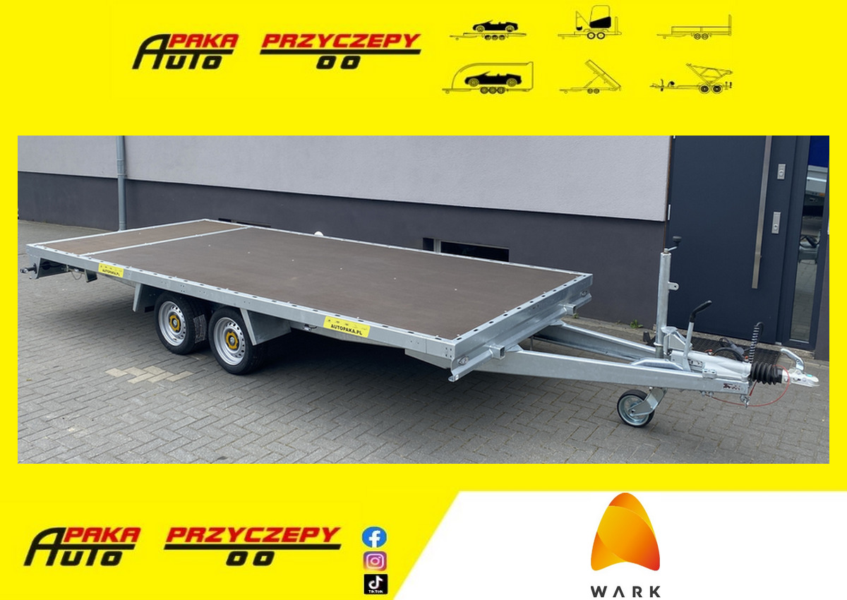 PRZYCZEPA PLATFORMOWA 5X2 WARK DMC 3500 / WARK PLATFORM TRAILER 5X2 DMC 3500 - Platós pótkocsi: 1 kép. PRZYCZEPA PLATFORMOWA 5X2 WARK DMC 3500 / WARK PLATFORM TRAILER 5X2 DMC 3500 - Platós pótkocsi: 1 kép.