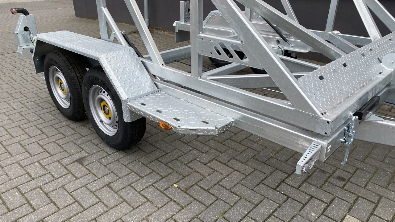 PRZYCZEPA WARK KABLOWA POD BĘBEN KABLOWY DMC 2700KG / WARK Cable Trailer for Cable Drum DMC 2700KG - Kábeldob szállító utánfutó: 3 kép. PRZYCZEPA WARK KABLOWA POD BĘBEN KABLOWY DMC 2700KG / WARK Cable Trailer for Cable Drum DMC 2700KG - Kábeldob szállító utánfutó: 3 kép.