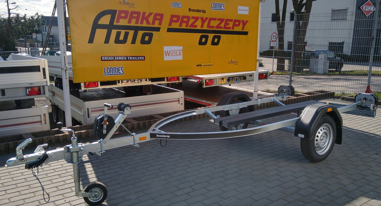 ZAPYTAJ O CENĘ! PRZYCZEPA POD SKUTER JETSKI DO PONTONU BRENDERUP / ASK FOR PRICE! TRAILER FOR JET SKI OR PONTOON BRENDERUP - Csónakszállító utánfutó: 2 kép. ZAPYTAJ O CENĘ! PRZYCZEPA POD SKUTER JETSKI DO PONTONU BRENDERUP / ASK FOR PRICE! TRAILER FOR JET SKI OR PONTOON BRENDERUP - Csónakszállító utánfutó: 2 kép.