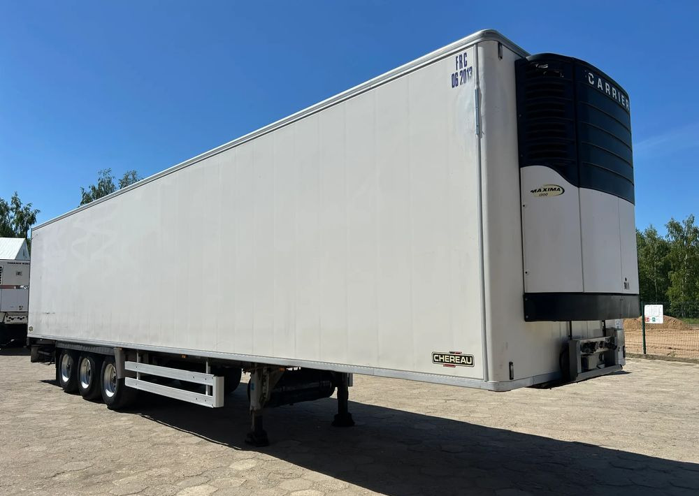Chereau CHŁODNIA / CARRIER MAXIMA 1300 / DIESEL + ELEKTRYK / 2007 ROK !! - Félpótkocsi hűtős: 1 kép. Chereau CHŁODNIA / CARRIER MAXIMA 1300 / DIESEL + ELEKTRYK / 2007 ROK !! - Félpótkocsi hűtős: 1 kép.