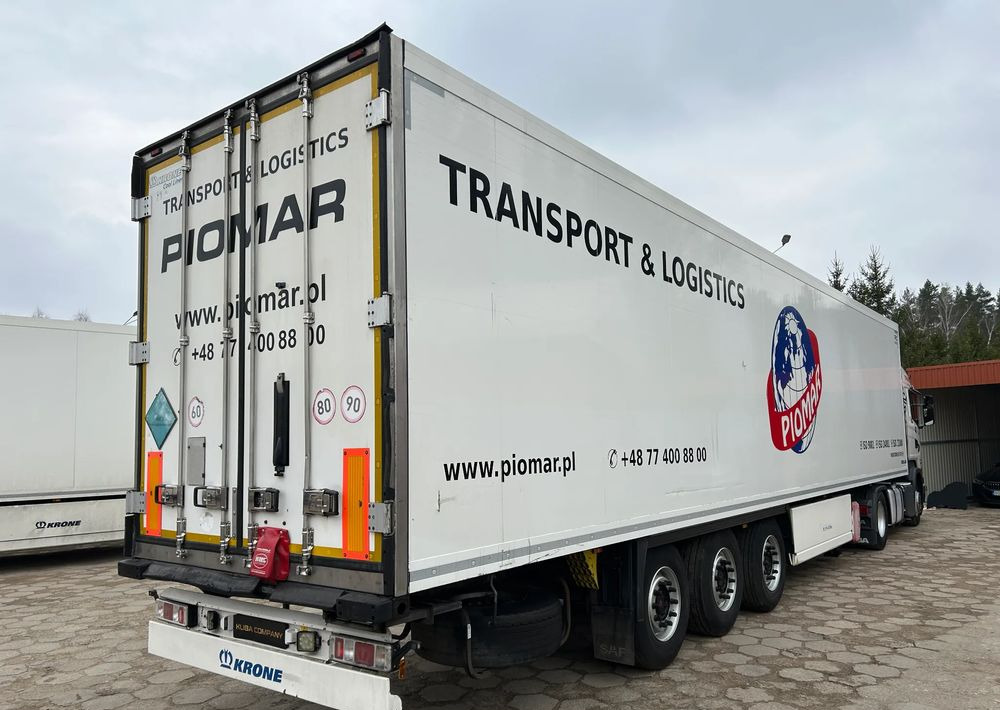 Krone CARRIER VECTOR 1550 / GRUBA ŚCIANA 7 CM / NOWE OPONY / 2017 ROK !! - Félpótkocsi hűtős: 1 kép. Krone CARRIER VECTOR 1550 / GRUBA ŚCIANA 7 CM / NOWE OPONY / 2017 ROK !! - Félpótkocsi hűtős: 1 kép.