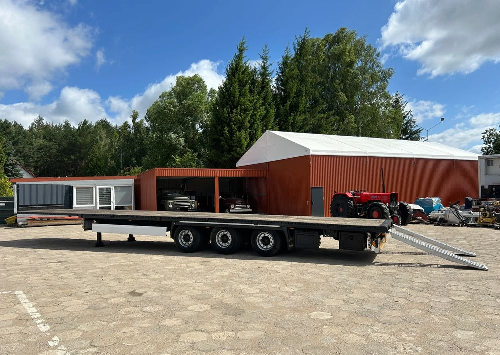 Krone PLATFORMA NISKOPODWOZIOWA z NAJAZDAMI / MEGA R 19.5 / OSIE SAF !! - Félpótkocsi mélybölcsős: 2 kép. Krone PLATFORMA NISKOPODWOZIOWA z NAJAZDAMI / MEGA R 19.5 / OSIE SAF !! - Félpótkocsi mélybölcsős: 2 kép.