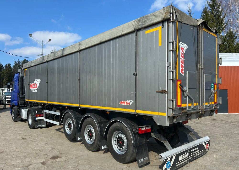 Mega LIGHT WYWROTKA 50 m3 / SAF / KLAPO-DRZWI / 2x SZYBER / 2018 ROK !! - Félpótkocsi billenőplatós: 3 kép. Mega LIGHT WYWROTKA 50 m3 / SAF / KLAPO-DRZWI / 2x SZYBER / 2018 ROK !! - Félpótkocsi billenőplatós: 3 kép.